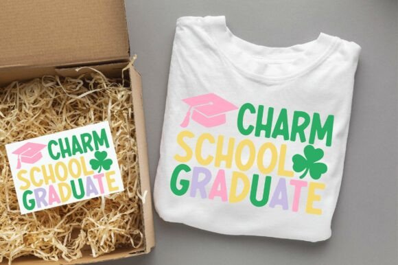 Charm School Graduate: Graphics for T-Shirt Designs