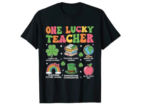 Lucky Teacher St Patrick’s T-Shirt Graphics Review