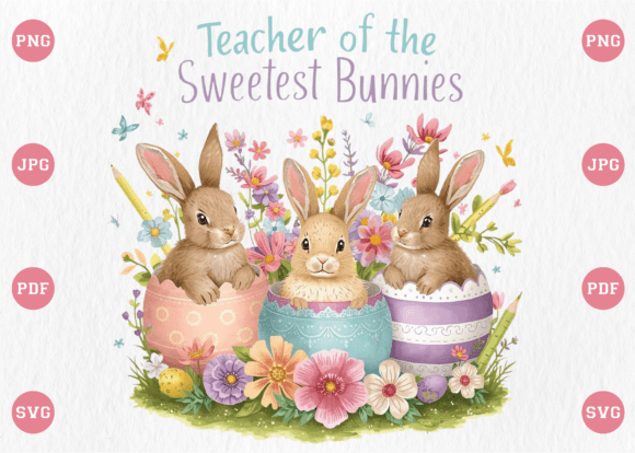 Review: Teacher of the Sweetest Bunnies PNG for Embroidery
