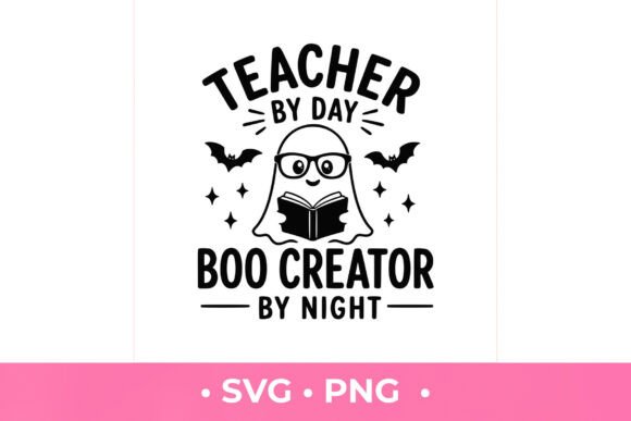 Reviewing the Teacher by Day Boo Creator SVG