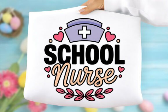 School Nurse PNG for Graphics & T-Shirt Designs